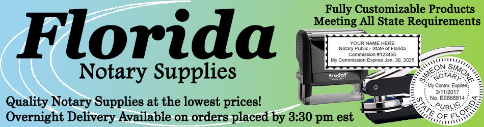 Florida Notary Supplies Stamp Seal Journal More